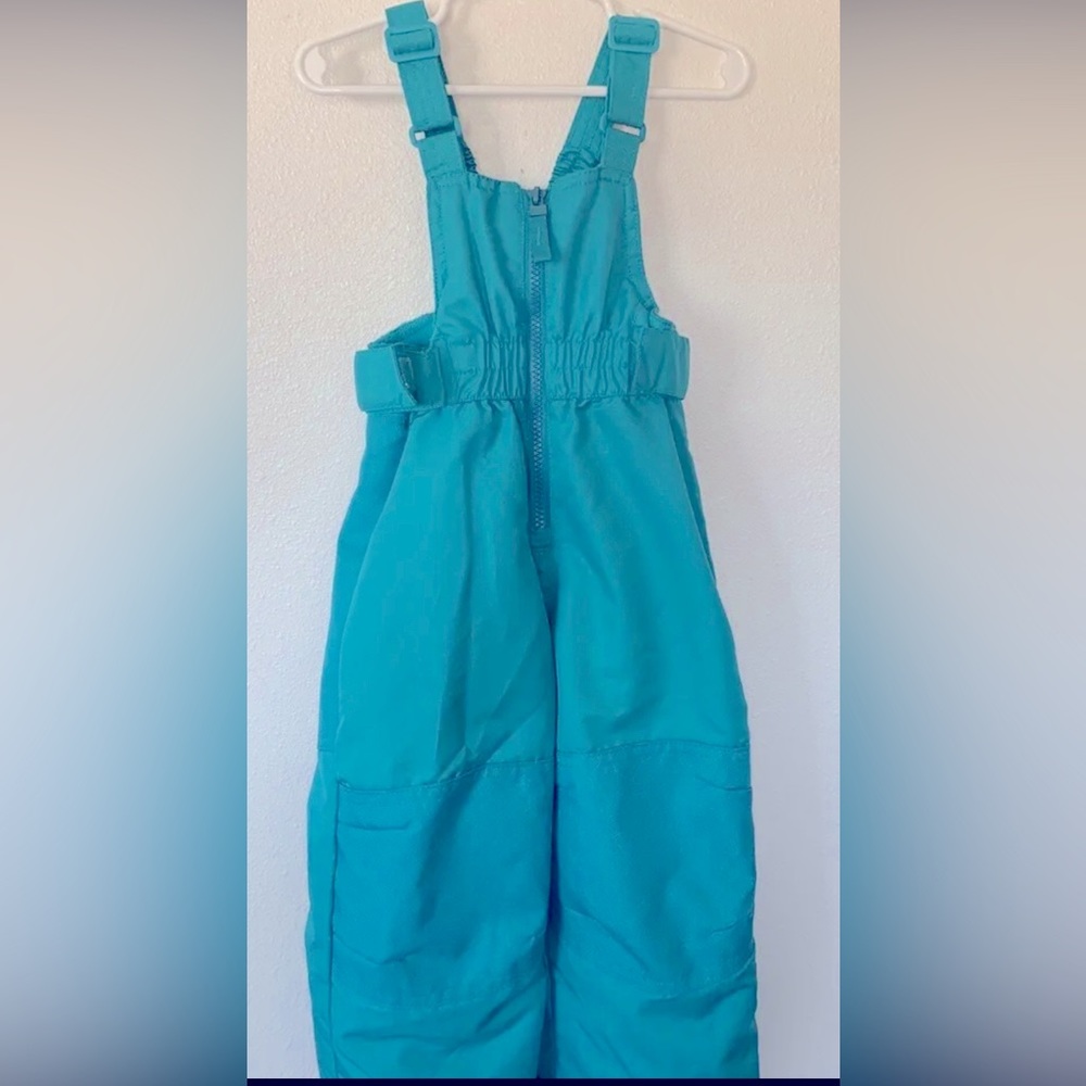 Cat & Jack Teal Snow Pants Overalls (2T)